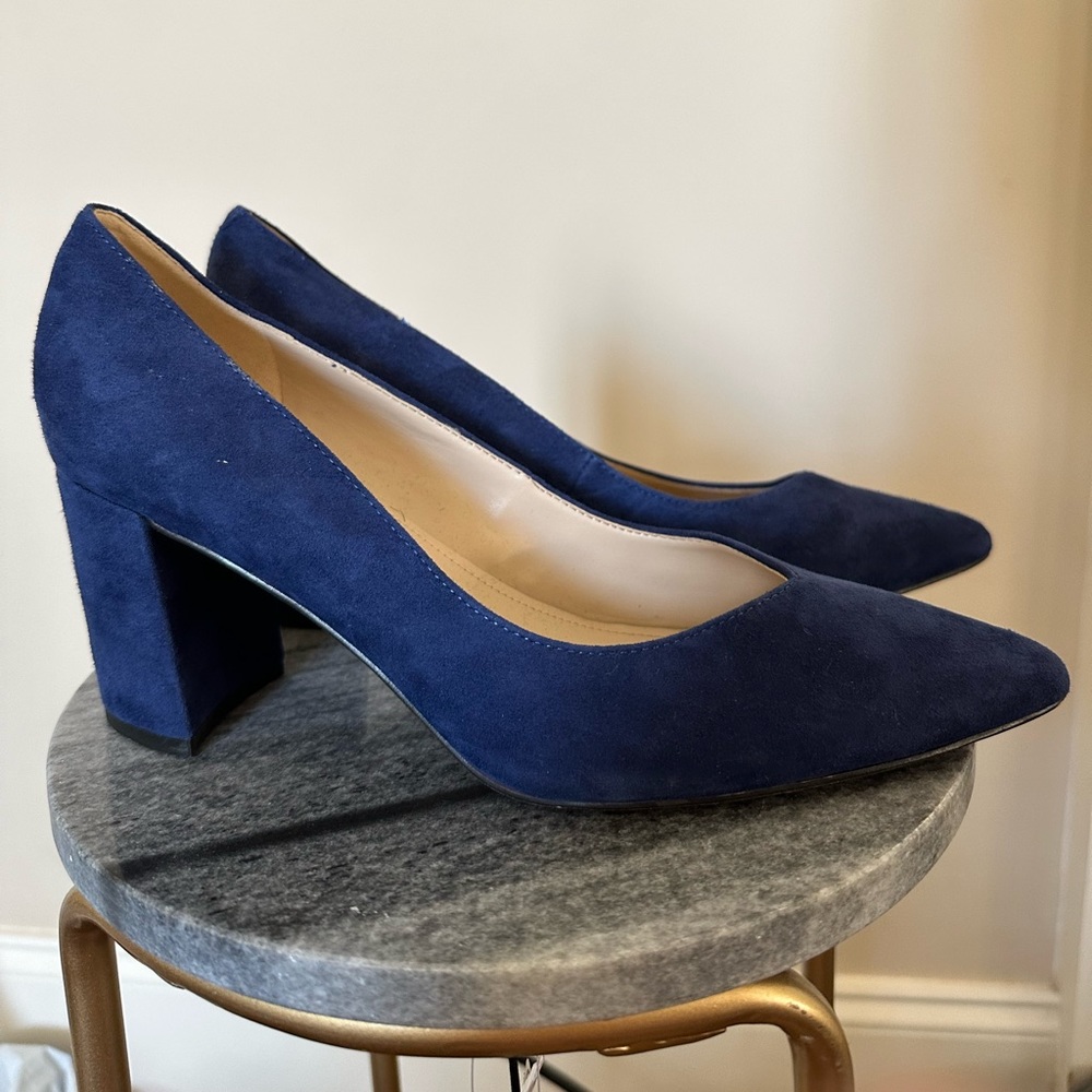 Marc Fisher chunky heel pump - 8